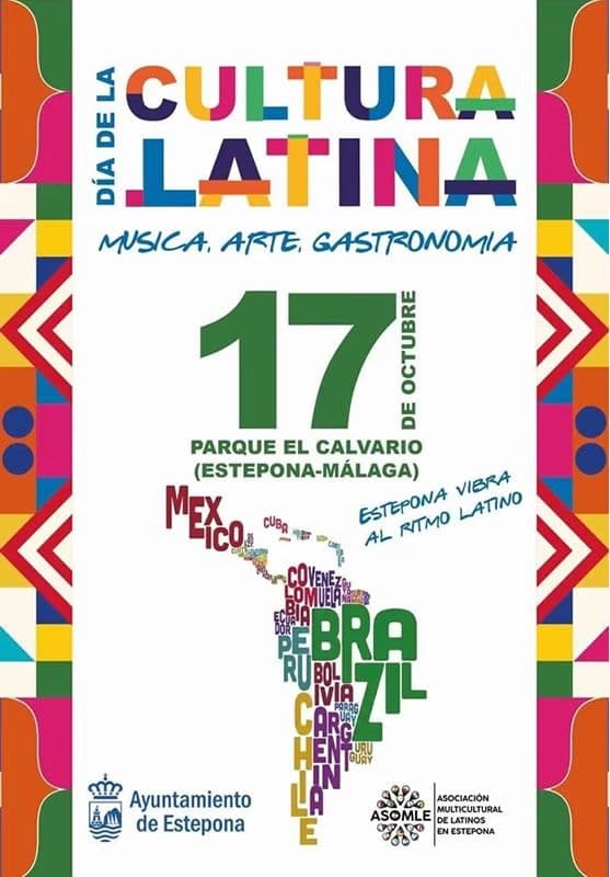 Estepona celebra este sábado el Día de la Cultura Latina con una jornada festiva dedicada a la riqueza cultural de América Latina