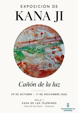 La artista coreana Kana Ji presenta la exposición pictórica ‘Cañón de la luz ’ en la Casa de Las Tejerinas