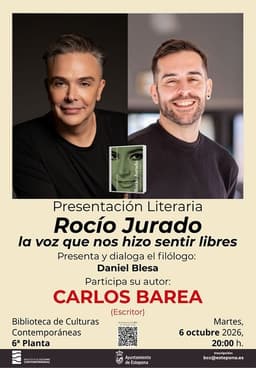 La Biblioteca de Culturas Contemporáneas acogerá mañana la presentación del libro ‘Rocío Jurado, la voz que nos hizo sentir libres’