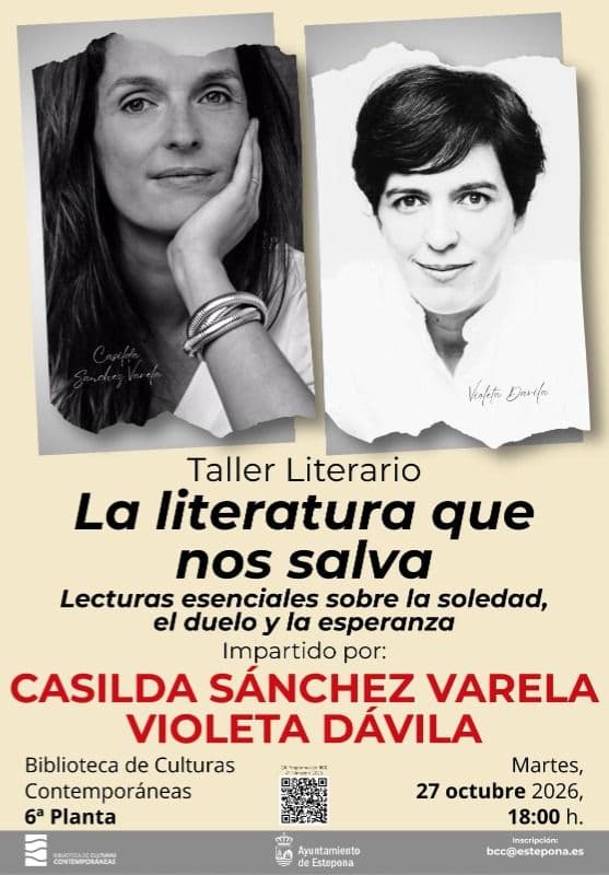 Casilda Sánchez Varela y Violeta Gil protagonizan dos citas culturales esta semana en la Biblioteca de Culturas Contemporáneas