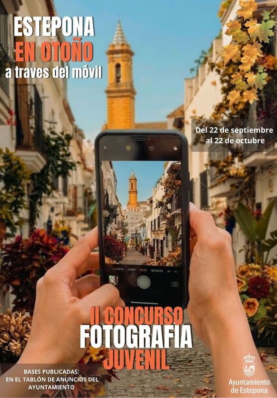 El Ayuntamiento convoca el II Concurso de Fotografía Juvenil ‘Estepona a través del móvil’