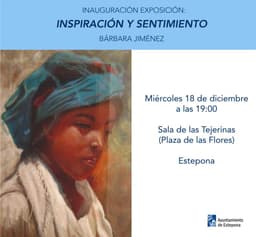 Exposición pictórica ‘Inspiración y Sentimiento’ de Bárbara Jiménez en la Casa de Las Tejerinas