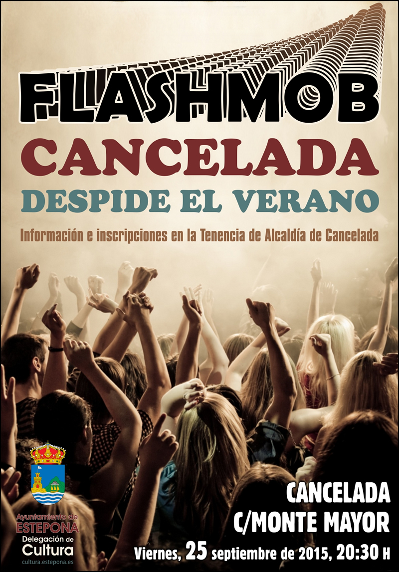 Cancelada despide el verano con un flashmob