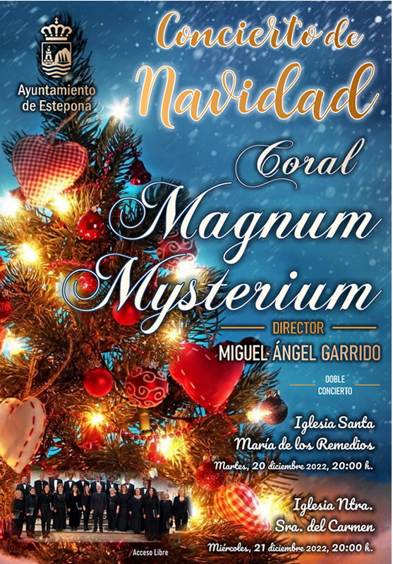 Foto La Coral Magnum Mysterium de Estepona ofrecerá dos conciertos de Navidad