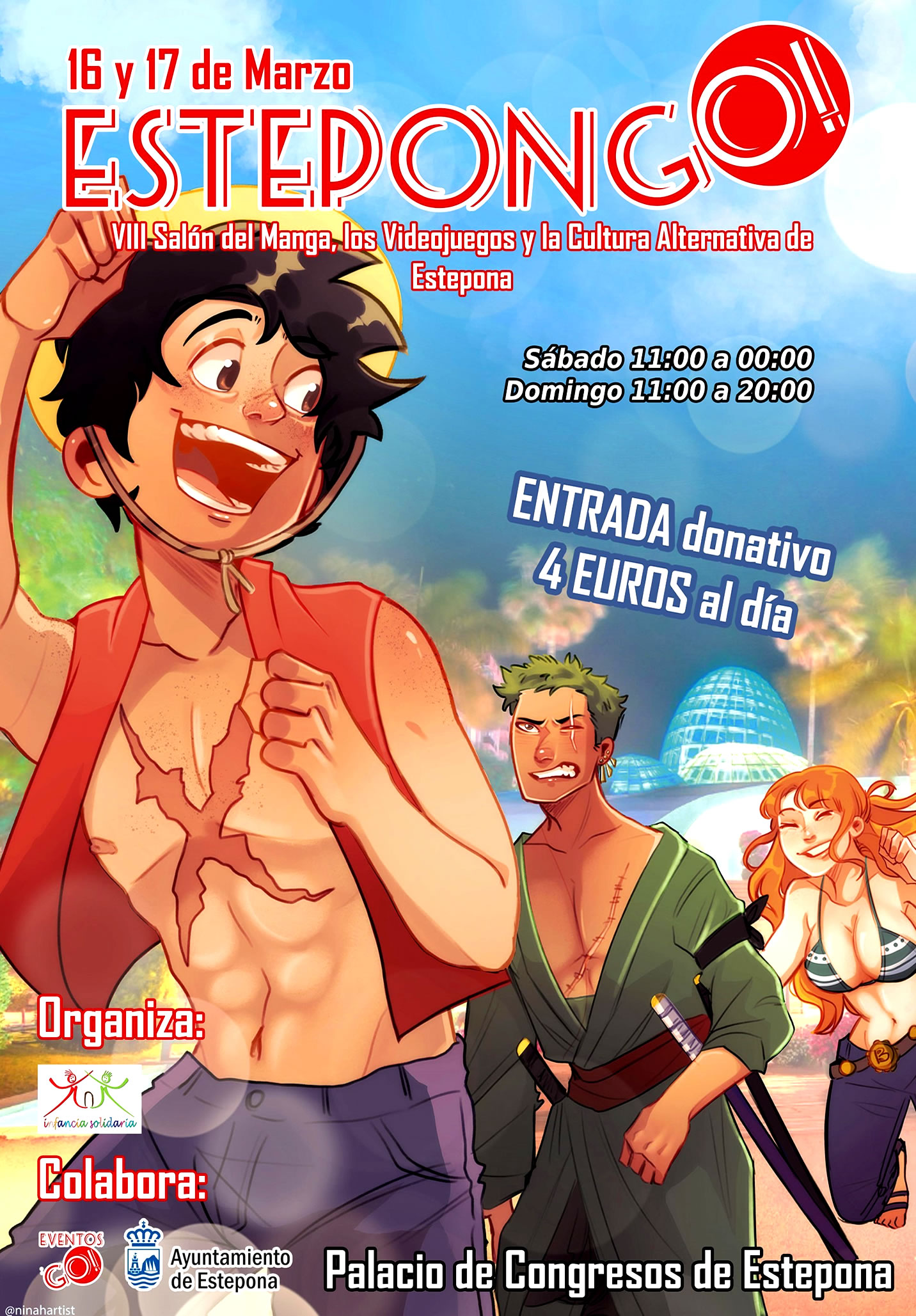 Foto La octava edición de EsteponGO! ofrecerá este año más de 80 actividades relacionadas con el Manga, los videojuegos y la cultura alternativa