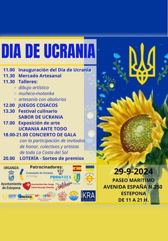 Foto Estepona celebra este domingo el Día de Ucrania dentro del programa para fomentar la participación del residente extranjero