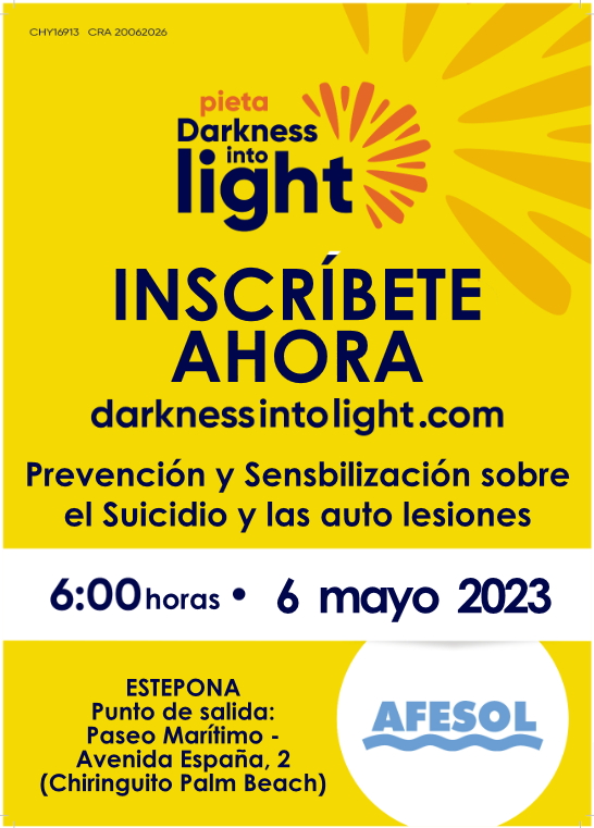 Foto Estepona se suma un año más a la marcha solidaria ‘Darkness into Light’ para la sensibilización y prevención del suicidio