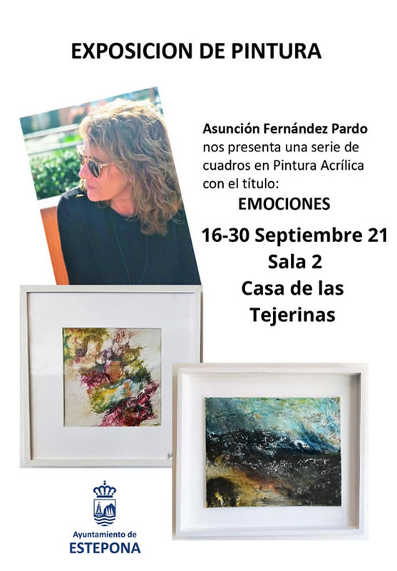 Foto Exposición de pintura “Emociones” de Asunción Fernández Pardo en la Casa de Las Tejerinas 